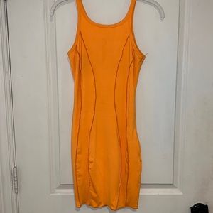 Princess Polly orange mini dress size 4